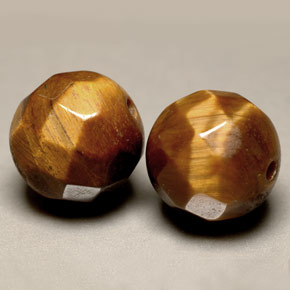 カラットの天然ゴールドブラウンTiger's Eye（10.23 mm・球体 / ボール）