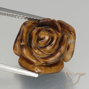 12.31ct 天然 ライトピンク タイガーズアイ, ファンシー, オペーク