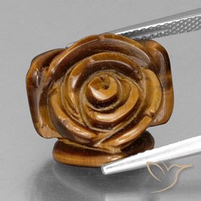 11.38ct 天然 赤みがかったブラウン タイガーズアイ, ファンシー, オペーク