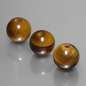 カラットの天然ゴールドブラウンTiger's Eye（8.34 mm・球体 / ボール）