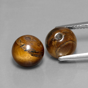 カラットの天然ゴールドブラウンTiger's Eye（8.23 mm・球体 / ボール）