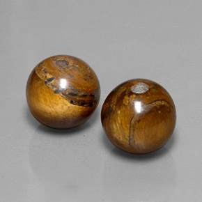 カラットの天然ゴールドブラウンTiger's Eye（8.23 mm・球体 / ボール）