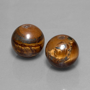 カラットの天然ゴールドブラウンTiger's Eye（8.32 mm・球体 / ボール）