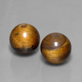 カラットの天然ゴールドブラウンTiger's Eye（8.33 mm・球体 / ボール）