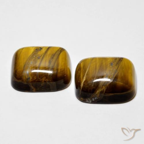 Shop natural 18.08ct Medium Dark-Brown タイガーズアイ gems, クッション, from タイ at GemSelect. In stock, global shipping!