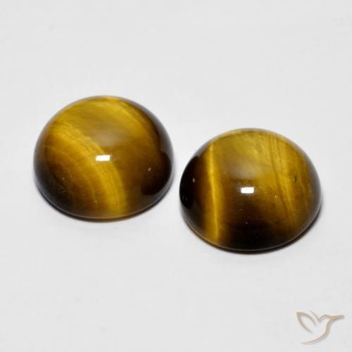Shop natural 7.78ct ゴールドブラウン タイガーズアイ gems, ラウンド, from タイ at GemSelect. In stock, global shipping!