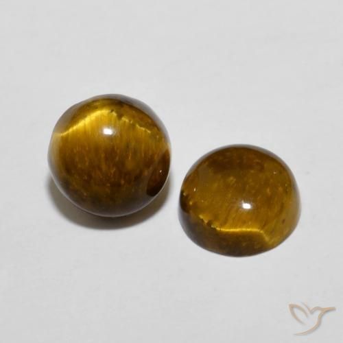 Shop natural 3.89ct ゴールドブラウン タイガーズアイ gems, ラウンド, from タイ at GemSelect. In stock, global shipping!