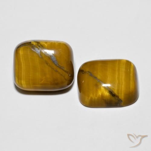 Shop natural 17.17ct ウォームブラウン タイガーズアイ gems, クッション, from タイ at GemSelect. In stock, global shipping!