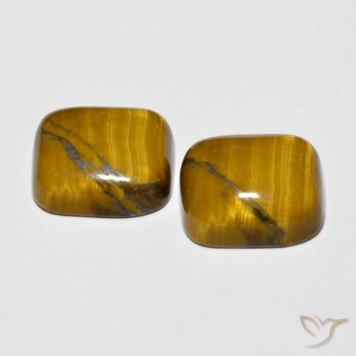 Shop natural 17.17ct ウォームブラウン タイガーズアイ gems, クッション, from タイ at GemSelect. In stock, global shipping!