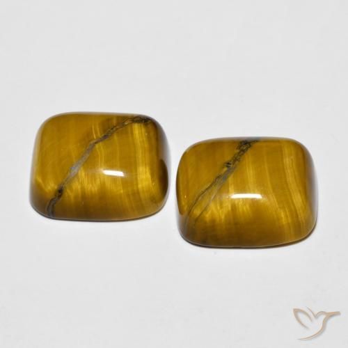 Shop natural 17.91ct ウォームブラウン タイガーズアイ gems, クッション, from タイ at GemSelect. In stock, global shipping!