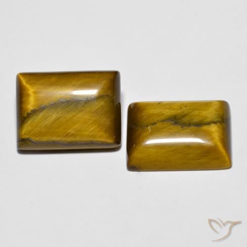 Shop natural 19.57ct ゴールドブラウン タイガーズアイ gems, バゲット, from タイ at GemSelect. In stock, global shipping!