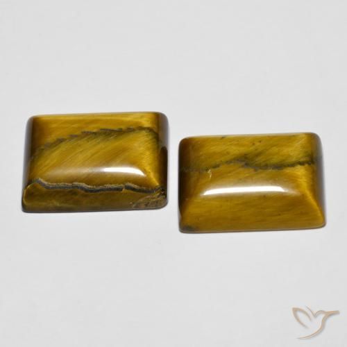 Shop natural 19.57ct ゴールドブラウン タイガーズアイ gems, バゲット, from タイ at GemSelect. In stock, global shipping!