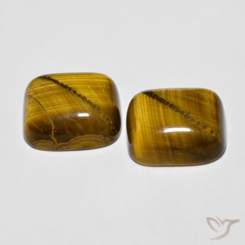 Shop natural 18.10ct 黄色がかったブラウン タイガーズアイ gems, クッション, from タイ at GemSelect. In stock, global shipping!