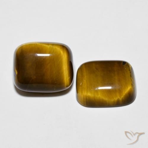 Shop natural 17.71ct ミディアムブラウン タイガーズアイ gems, クッション, from タイ at GemSelect. In stock, global shipping!