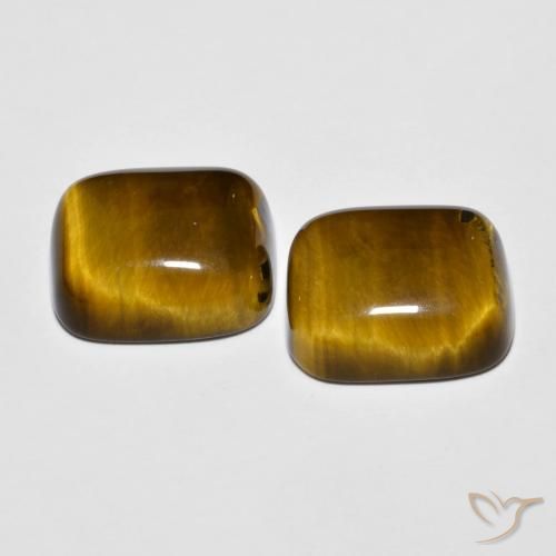 Shop natural 17.71ct ミディアムブラウン タイガーズアイ gems, クッション, from タイ at GemSelect. In stock, global shipping!