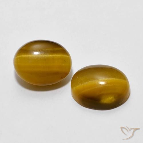 Shop natural 6.08ct ウォームブラウン タイガーズアイ gems, 楕円形, from タイ at GemSelect. In stock, global shipping!