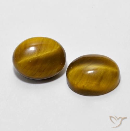 Shop natural 5.87ct ゴールドブラウン タイガーズアイ gems, 楕円形, from タイ at GemSelect. In stock, global shipping!