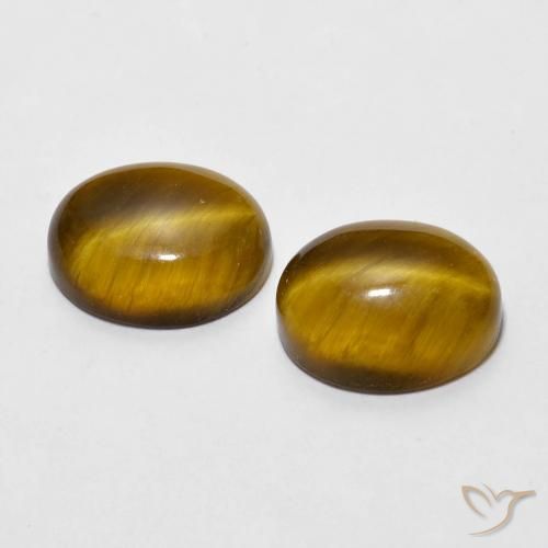 Shop natural 5.87ct ゴールドブラウン タイガーズアイ gems, 楕円形, from タイ at GemSelect. In stock, global shipping!
