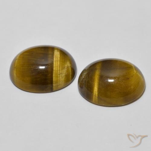 Shop natural 6.25ct ゴールドブラウン タイガーズアイ gems, 楕円形, from タイ at GemSelect. In stock, global shipping!