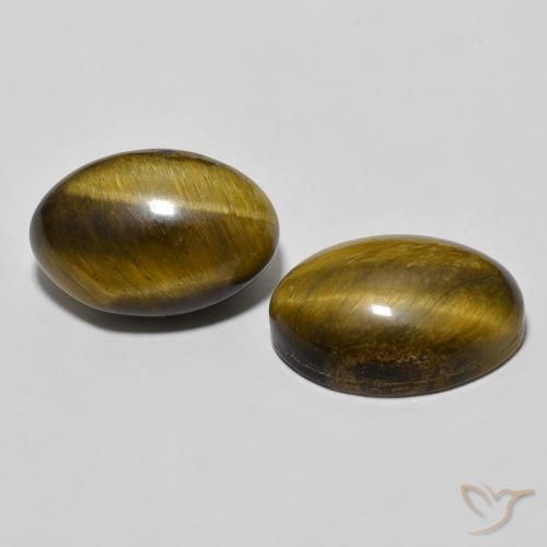 Shop natural 7.90ct ゴールドブラウン タイガーズアイ gems, 楕円形, from タイ at GemSelect. In stock, global shipping!