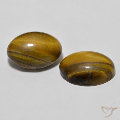 Shop natural 7.87ct Medium Dark-Brown タイガーズアイ gems, 楕円形, from タイ at GemSelect. In stock, global shipping!