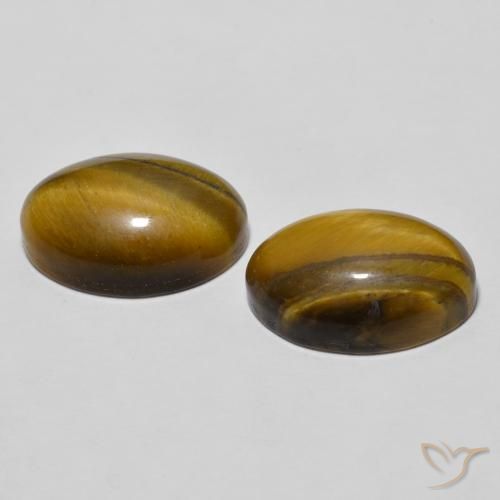 Shop natural 7.87ct Medium Dark-Brown タイガーズアイ gems, 楕円形, from タイ at GemSelect. In stock, global shipping!