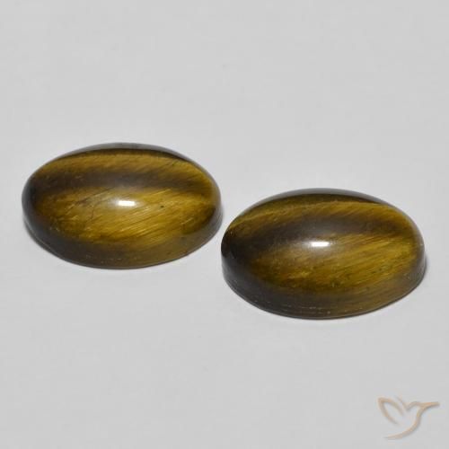 Shop natural 7.95ct ゴールドブラウン タイガーズアイ gems, 楕円形, from タイ at GemSelect. In stock, global shipping!