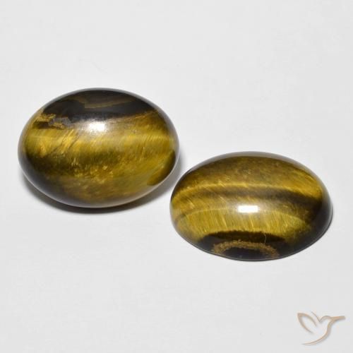 Shop natural 16.27ct ウォームブラウン タイガーズアイ gems, 楕円形, from タイ at GemSelect. In stock, global shipping!