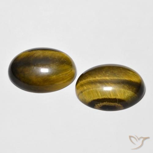 Shop natural 16.27ct ウォームブラウン タイガーズアイ gems, 楕円形, from タイ at GemSelect. In stock, global shipping!