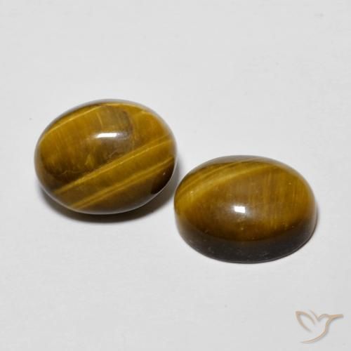 Shop natural 6.01ct ゴールドブラウン タイガーズアイ gems, 楕円形, from タイ at GemSelect. In stock, global shipping!