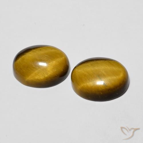 Shop natural 5.69ct ゴールドブラウン タイガーズアイ gems, 楕円形, from タイ at GemSelect. In stock, global shipping!