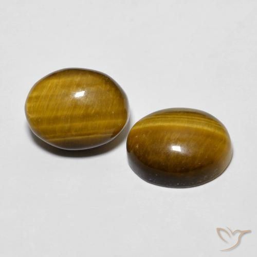 Shop natural 6.12ct ウォームブラウン タイガーズアイ gems, 楕円形, from タイ at GemSelect. In stock, global shipping!