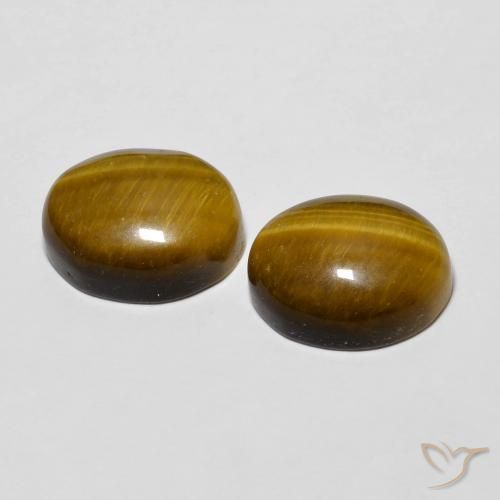 Shop natural 6.12ct ウォームブラウン タイガーズアイ gems, 楕円形, from タイ at GemSelect. In stock, global shipping!