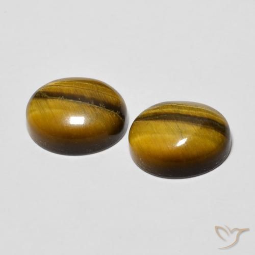 Shop natural 6.15ct 黄色がかったブラウン タイガーズアイ gems, 楕円形, from タイ at GemSelect. In stock, global shipping!