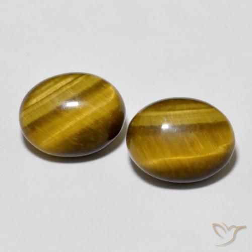 Shop natural 5.71ct 黄色がかったブラウン タイガーズアイ gems, 楕円形, from タイ at GemSelect. In stock, global shipping!
