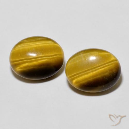 Shop natural 5.72ct ゴールドブラウン タイガーズアイ gems, 楕円形, from タイ at GemSelect. In stock, global shipping!