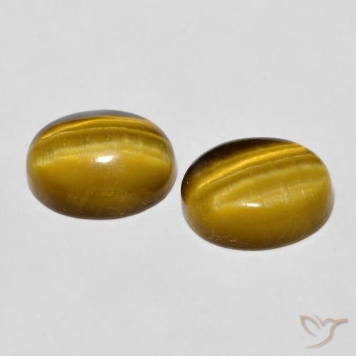 Shop natural 5.72ct ゴールドブラウン タイガーズアイ gems, 楕円形, from タイ at GemSelect. In stock, global shipping!