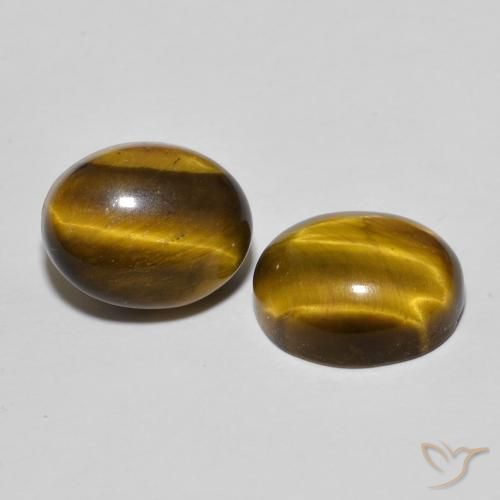 Shop natural 6.06ct ゴールドブラウン タイガーズアイ gems, 楕円形, from タイ at GemSelect. In stock, global shipping!