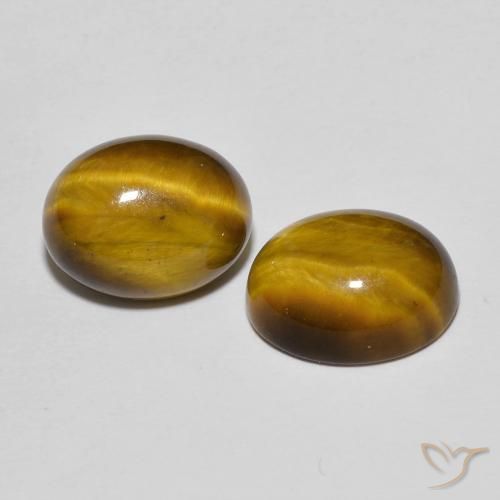 Shop natural 6.11ct ゴールドブラウン タイガーズアイ gems, 楕円形, from タイ at GemSelect. In stock, global shipping!
