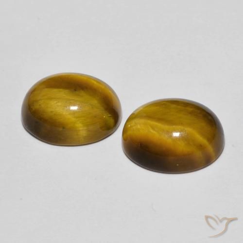 Shop natural 6.11ct ゴールドブラウン タイガーズアイ gems, 楕円形, from タイ at GemSelect. In stock, global shipping!