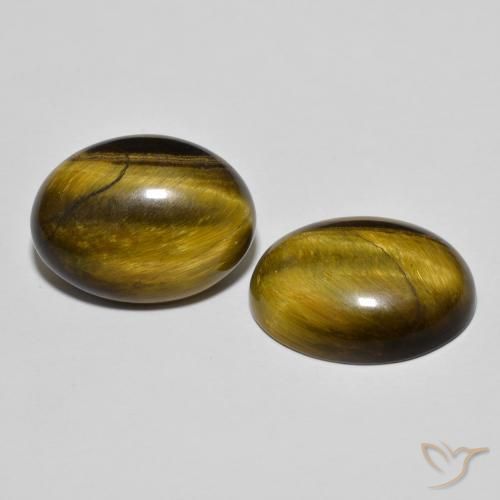 Shop natural 16.57ct ゴールドブラウン タイガーズアイ gems, 楕円形, from タイ at GemSelect. In stock, global shipping!