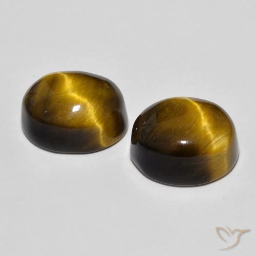 Shop natural 10.69ct ゴールドブラウン タイガーズアイ gems, 楕円形, from タイ at GemSelect. In stock, global shipping!