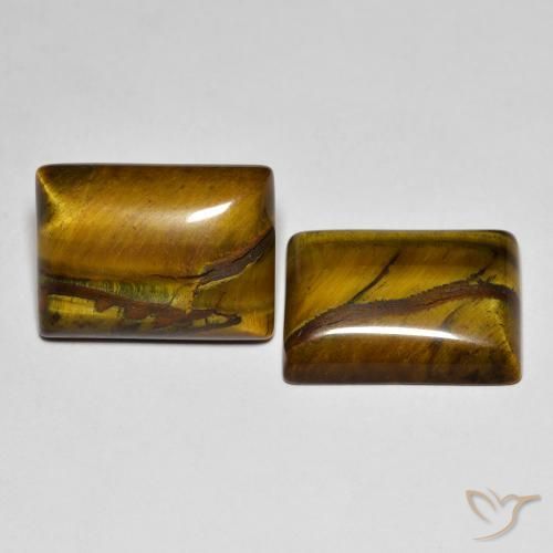 Shop natural 18.41ct ウォームブラウン タイガーズアイ gems, バゲット, from タイ at GemSelect. In stock, global shipping!