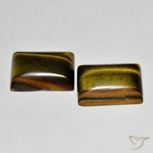 Shop natural 13.55ct ゴールドブラウン タイガーズアイ gems, バゲット, from タイ at GemSelect. In stock, global shipping!