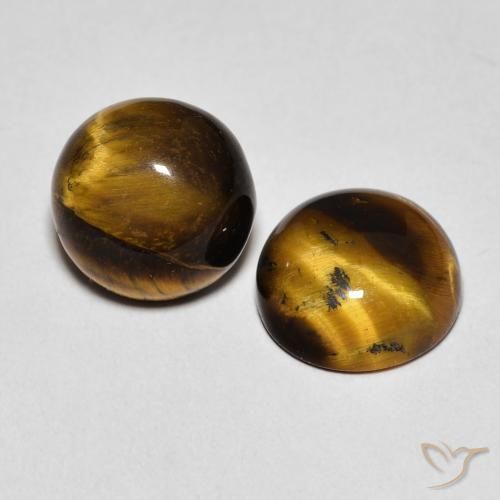 Shop natural 4.21ct ウォームブラウン タイガーズアイ gems, ラウンド, from タイ at GemSelect. In stock, global shipping!
