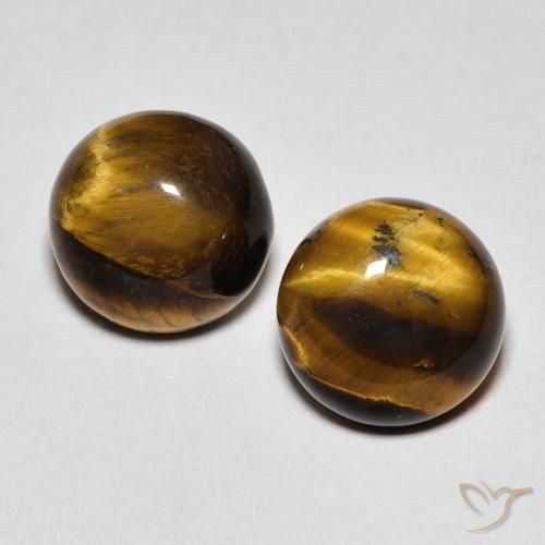 Shop natural 4.21ct ウォームブラウン タイガーズアイ gems, ラウンド, from タイ at GemSelect. In stock, global shipping!