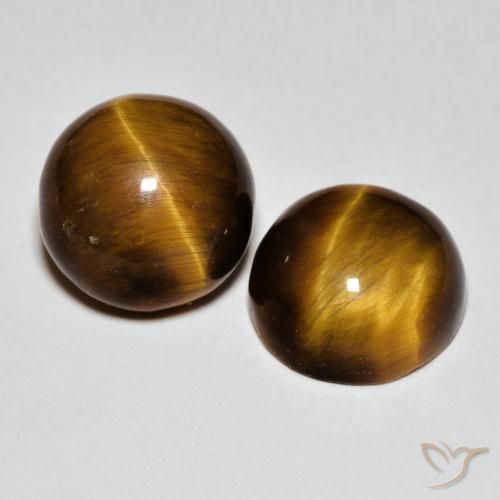 Shop natural 8.56ct ミディアムブラウン タイガーズアイ gems, ラウンド, from タイ at GemSelect. In stock, global shipping!