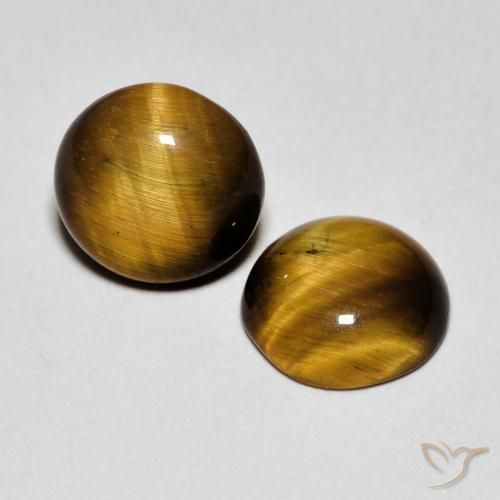 Shop natural 2.82ct ミディアムブラウン タイガーズアイ gems, ラウンド, from タイ at GemSelect. In stock, global shipping!