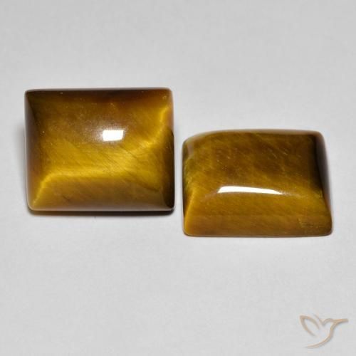 Shop natural 12.43ct ゴールドブラウン タイガーズアイ gems, バゲット, from タイ at GemSelect. In stock, global shipping!