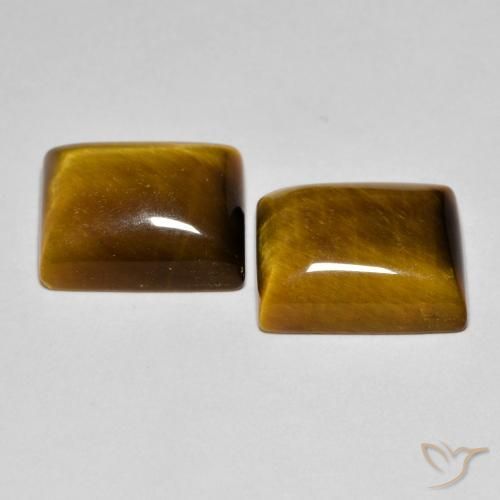 Shop natural 12.43ct ゴールドブラウン タイガーズアイ gems, バゲット, from タイ at GemSelect. In stock, global shipping!